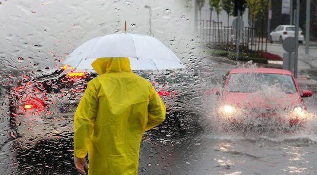 Sarı ve Turuncu Alarm: İçişleri’nden Kuvvetli Yağış Uyarısı