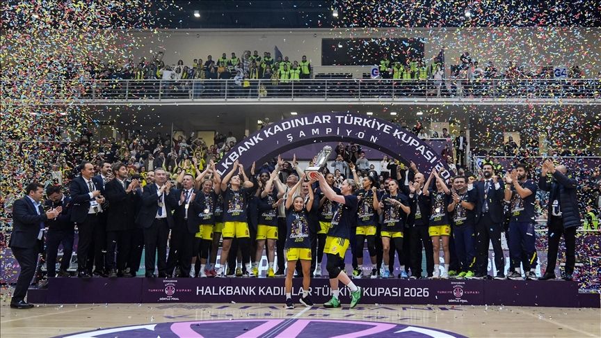 2026 Halkbank Kadınlar Türkiye Kupası Şampiyonu Fenerbahçe Opet!