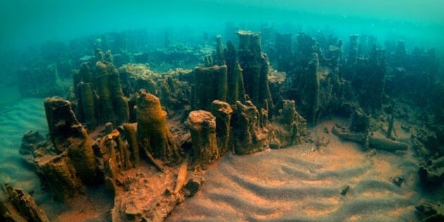 Van Gölü’nde Dünyanın En Büyük “Su Altı Peribacaları”