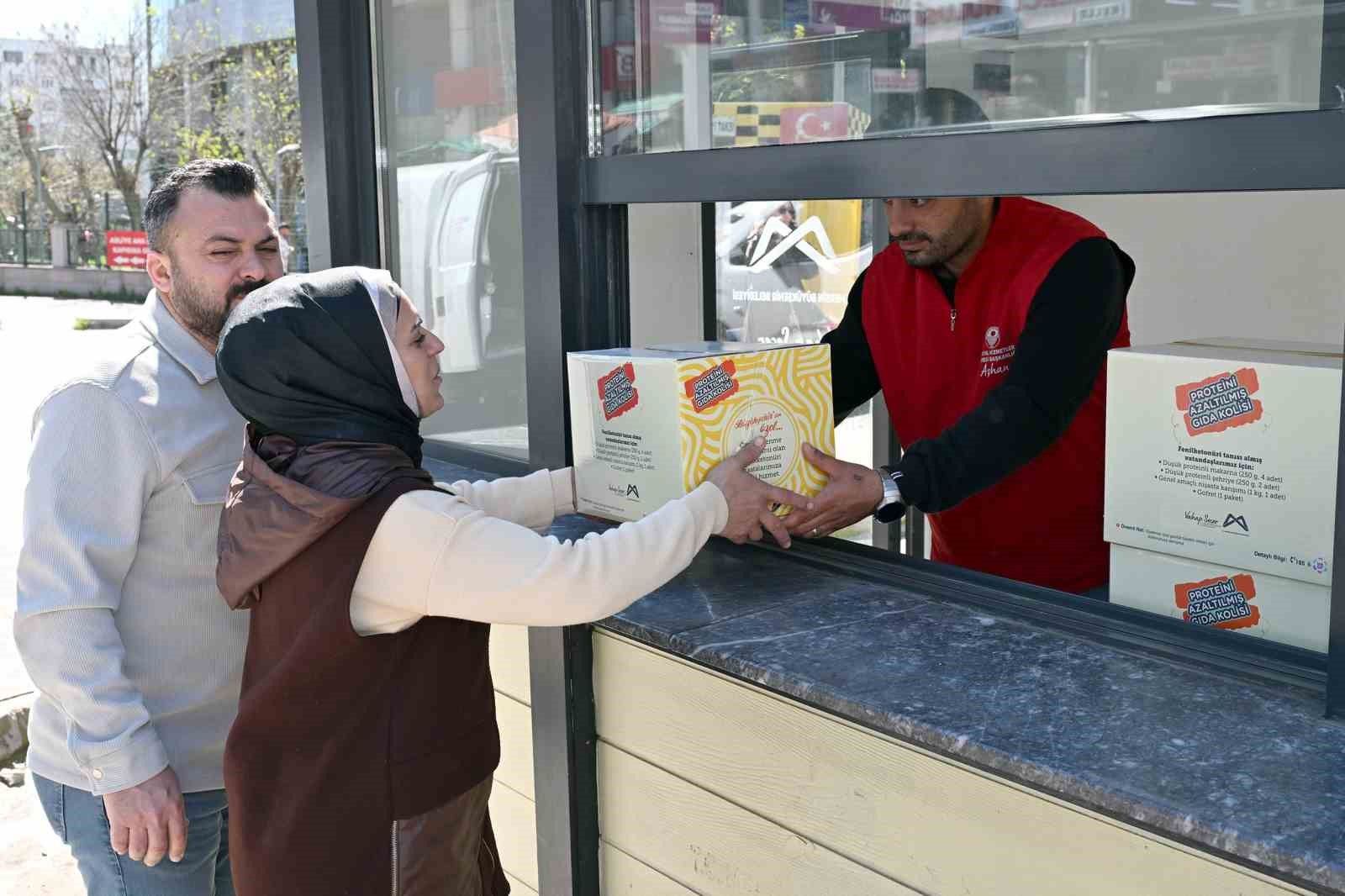 Mersin Büyükşehir Belediyesinden Fenilketonüri Hastalarına Gıda Desteği